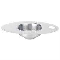 Stainless Steel Egg Separator Egg   White Filter Egg Divider Egg Sieve Extractor Kitchen Gadget for Cooking gray