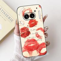 Dėl Nothing Phone 2A dėklo Silikoninis Madingas raštas Minkšti telefono dėklai Dėl Nothing Phone2a A142 Dėklas Dėl Nothing Phone 2 A065 Dangtelis Nothing Phone 2 red