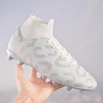 Nailed Training Shoes World Cup Youth Spike Competition Children'S Football Shoes Male Student Female 42 white