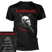 Candlemass Epicus Doomicus Metallicus Shirt T-Shirt Doom Metal Band Tshirt L black