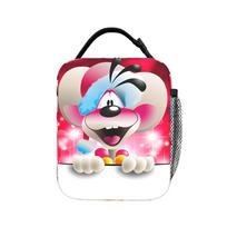 Cute Diddl Lunch Bag  Leisure Lunch Box Travel Portable Insulated Thermal Tote Handbags For Women Waterproof Designer Cooler Bag One Size black