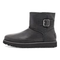 UGG Classic Deconstructed Mini Fleece Lined Black Women's (Unisex) Snow Boots 1113191 BLK 36.0 black