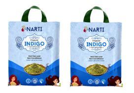 Narti Indigo Powder 1kg Organic for Hair Colour & Conditioning | Natural Black Hair Dye | Healthy & Voluminous Hair | Neel Amari | Neelayamari | Av gray