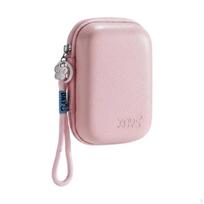Hard Shell Camera Case Shockproof Pocket Digital Storage Resistant Electronics rožinė
