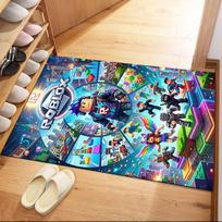Roblox 112 grindų kilimėlis Biuro kilimėlis Puikiai tinka svetainėms Virtuvei Lauko bendrabučiams Neslystantis kilimas Anime biuro dekoras Dvasinė dovana 40cmx60cm