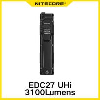 NITECORE EDC27 UHI 3100Lumens Beam Distance 220 Meters USB-C Recharageble Tactical Flashlight  Built-in battery