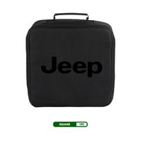 Jeep EV automobilio įkroviklio laido krepšys Įkraunamo pistoleto laikymo organizatoriaus dėžutė Grand Cherokee Wrangler JK Renegade Gladiator Compass black
