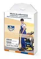K&M KM-QUNI31.A Dulkių maišeliai dulkių siurbliui KARCHER / MAKITA