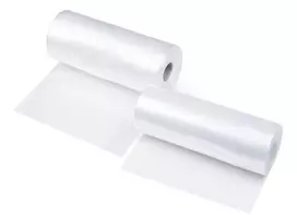 HDPE maišeliai, 250x400mm, 8mkr, 1000 vnt., skaidrūs, rulonėlyje