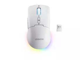 Lenovo RGB Gaming Mouse | Legion M220 | Wireless | 2.4 GHz, Bluetooth, Wired | Glacier White
