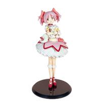 23cm Puella Magi Madoka Magica Aniem Model Kaname Madoka Magic Girl PVC Figure Toy Gift Action Figure Doll In Stock Premium Quality white