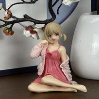 Anime Lycoris Recoil Figurine Takina Inoue Action Figures 10.5cm PVC Cute Collection Peripheral Model Desktop Decoration Gifts gray