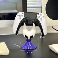 Hornet Hollow Knight Game Controller Stand Fitting Ps5/Ps4 Switch Xbox General Base Mobile Phone Holder Table Decoration Gamer Present white