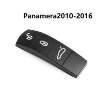 Automobilio rakto korpusas Rakto mygtukų padas Pakeičiama guminė mygtukų plokštelė Porsche Cayenne 9YA Panamera 718 Taycan 911 black