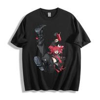 Dynamic Shout Kasane Teto T-Shirt - Red-Black Armor Design Unisex Tee XXXL black