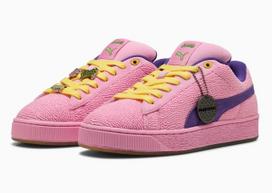 401305-01 Teenage Mutant Ninja Turtles Puma Suede XL Mauved Out Team (Men's) 8 pink