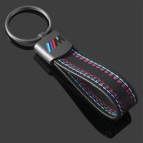 Prabangūs odiniai automobilio emblemos raktų pakabukai Raktų grandinėlė BMW M 1 3 4 5 6 7 serijai X1 X3 X4 X5 X6 X7 G20 G38 F20 F39 F48 E46 E60 E36 E39 cypd20 black