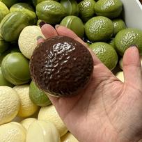Kūrybiški Choco Pie minkšti stresą malšinantys kamuoliukai, minkštas statybinis blokelis, spaudžiamas žaislas suaugusiems ASMR jutiminis anti-streso žaislas juoda