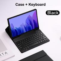 Dėklas su nuimama Bluetooth klaviatūra, skirtas Samsung Galaxy Tab A7 10.4 colio, Samsung Tab A7 SM-T500/T503/T505/T507/T509 Russian Keyboard