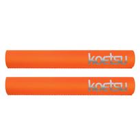 2pcs Non-Slip Waterproof SUP Grips Stand-Up Paddle Buoyancy Sleeve Canoe Paddle Board Grip Handle Cover for Kayaking Accessories oranžinė