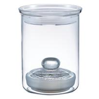 HARIO Pickling Glass Slim full capacity 800ml heat-resistant transparent TGS-800-T white