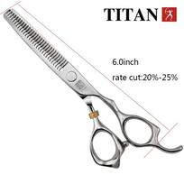 TITAN kirpėjo žirklės kirpimo žirklės profesionalios plaukų kirpimui 440c nerūdijančio plieno 5.5/6.0/6.5/7.0 colio