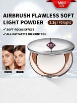 Charlotte Tilbury Airbrush Flawless Finish Powder | Translucent | 2.3g / 0.08 oz. mini 2.3g gray