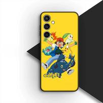 Cover for Samsung Galaxy A35 A36 A55 A26 A05 A06 A14 A50 A51 A53 A54 A12 A13 A23 Phone Case Gengar P-Pokemons GO P-Pikachus Galaxy A23 yellow