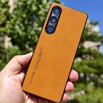 Case For Sony Xperia 1 VI 10Vi 5 V Luxury Matte Leather Phone Back Cover For Xperia 1V 5 IV 10V Silicone Shell Shockproof Bumper Xperia 10VII ruda