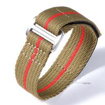 Nylon Watch Strap 20mm 22mm Sports Fabric Wristband Belt Canvas Bracelet for Seiko Universal Replacement Sport Watch Bands 22mm&L beige