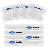 Car Door Bowl Handle Stickers for Ford RANGER Galaxy Mustang Focus Mondeo Escape Fusion Explorer Kuga 2 Transit Fiesta Ecosport white
