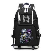 Anime Murder Drones Backpack Teenager Fashion USB Backpack Large Capacity Rucksack Student School Bags Travel Backpack Mochila black
