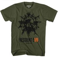 Resident Evil Talisman Gaming Unisex shirt Cotton Oversize Large Size S black