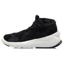 Li Ning Kung Fu Series Winterized Basketball Shoes Women sneakers Black White AGBQ084-1 37 black