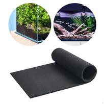 Akvariumo savaime išsilyginantis kilimėlis Bakas EVA Stabilumo Priedai Neslystantis Dugno Padėklas Pagalvėlė S gray
