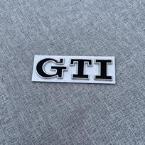 Volkswagen GTD Metal Car Emblem Sticker for Golf 7, Lingdu, and Polo Rear Side white