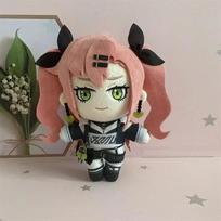 Zenless Zone Zero Plush Toy Ellen Joe Nicole Demara Von Lycaon Alexandrina Belle Wise Stuffed Doll Anime Fans Girl Birthday Gift 20cm brown
