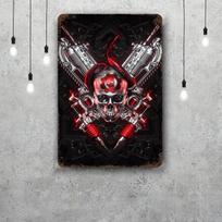 Gears Of War Retro Metalinės Skardinės Plakato Dekoracijos Metalinė Plokštelė Sienos Meno Dekoras Garažui Barui 30x40cm(11.8x15.7inch)