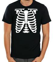 Thoracic skeleton, x-ray White/Black Short Sleeve Men T Shirt Mens Womens Tees Top G062 4XL white