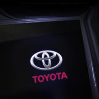 2 vnt. LED automobilio durų projektoriaus lemputės Lazerinės pasveikinimo mandagumo lemputės Dekoravimo priedai Toyota Avalon Mirai Avensis Prado Hilux