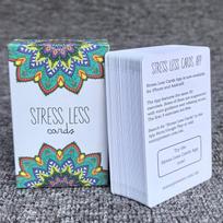 English Stress Less Cards: Decompression Party Board Game gray