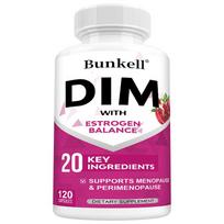 Bunkell DIM with Estrogen Balance Dietary Supplement, 120 Capsules 120 Capsules