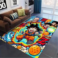 Son-Goku Carpet Rug for Living Room Bedroom Home Sofa Decoration,Kids play Non-slip Floor Mat 80x120cm( 31x47in)