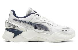 PUMA RS X '40-ojo GIMTADIENIO' Patogūs žemi laisvalaikio batai Unisex Balti Pilki Mėlyni 395339-01 44 white