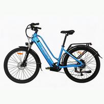 New TX10 1000W Ebike Ladies 48V 19.2Ah Adult Ebike Best Electrical Bike 45KM/H Electric Bicycle 27.5 Inch City E-Bike HedaTX TX10- 48V19.2Ah-Blue-TT
