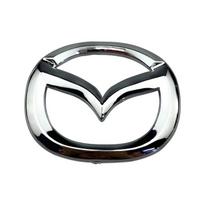 For Mazda CX6 RX7 MX5 CX5 CX3 Protege CX9 CX7 CX9 ABS Car Steering Wheel Emblem Cover Stickers Auto Logo Badge Decals Decoration 6.9x5.4cm