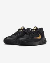 FQ3681-005 Nike Giannis Immortality 4 Black Metallic Gold (FQ3680-010) (Men's) 7.5 black