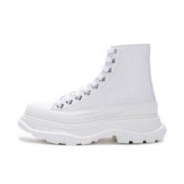 Alexander McQueen Tread Slick Fashion Platform Shoes Women's White 633900WHZ629071 38 white