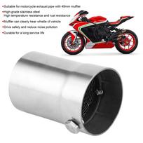 Išmetimo vamzdžio duslintuvas Bendras Motociklo DB Killer Duslintuvo Vožtuvas Nerūdijantis Plienas 48mm gray