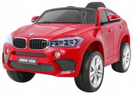 Vaikiškas elektrinis automobilis BMW X6M Ramiz, raudonas, iki 30 kg